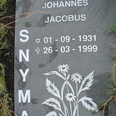 SNYMAN Johannes Jacobus 1931-1999
