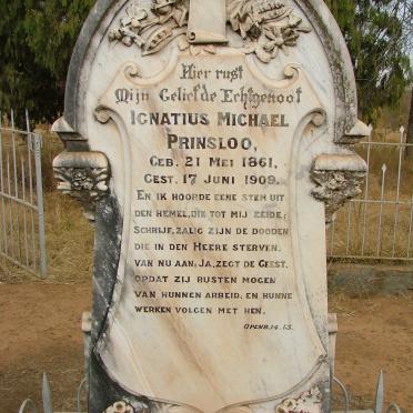 PRINSLOO Ignatius Michael 1861-1909