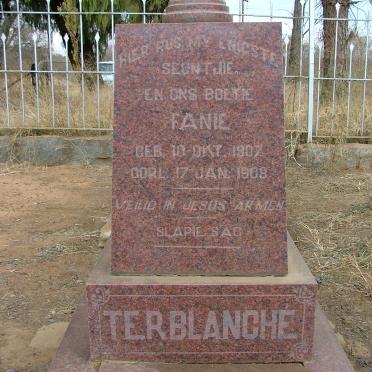 TERBLANCHE Fanie 1907-1908