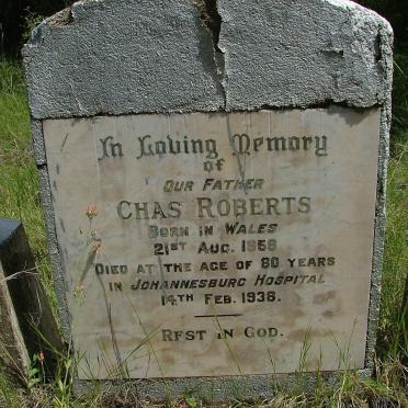 ROBERTS Chas 1858-1938