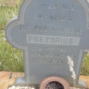 PRETORIUS Petrus Laurens 1874-1961