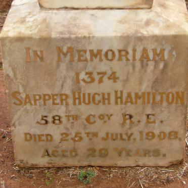 HAMILTON Hugh 1908