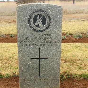 GORDON F.L. -1918