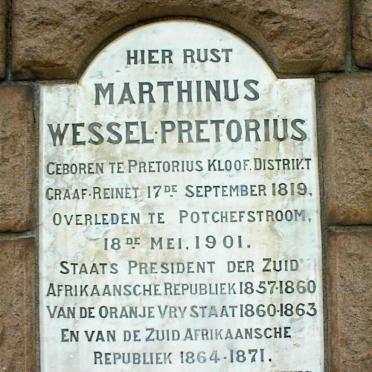 PRETORIUS Marthinus Wessel 1819-1901