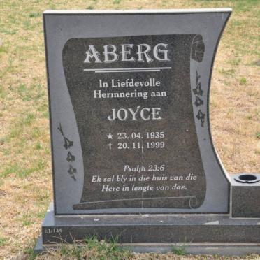 ABERG Joyce 1935-1999