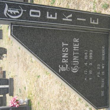 ALEX Ernst Gunther 1947-1993
