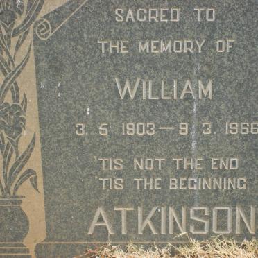 ATKINSON William 1903-1966