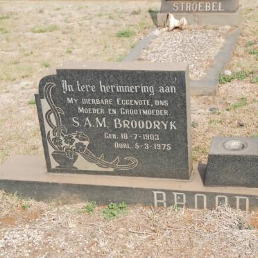 BROODRYK S.A.M. 1903-1975