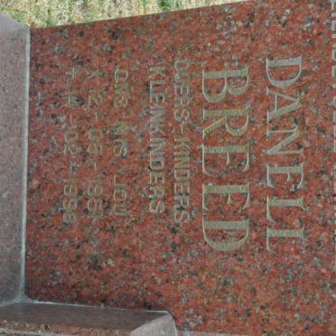 BREED Danell 1951-1998