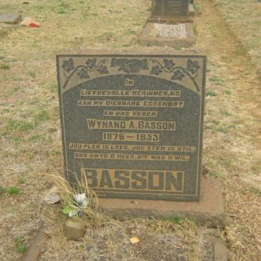 BASSON Wynand A. 1876-1953