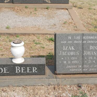 BEER Izak Jacobus, de 1914-1993 &amp; Dina Johanna C. 1913-1975