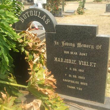 BOTOULAS Marjorie Violet 1912-1983