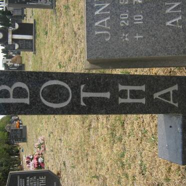 BOTHA Willie 1948-2009