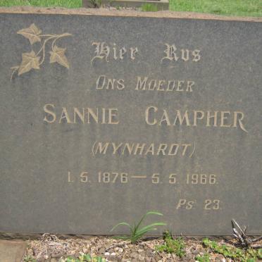CAMPHER Sannie nee MYNHARDT 1876-1966