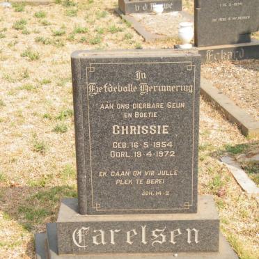 CARELSEN Chrissie 1954-1972