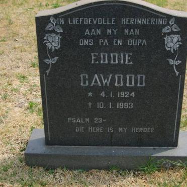 CAWOOD Eddie 1924-1993