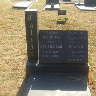 CALITZ Jan Adriaan 1948-1984 :: CALITZ Dewald 1975-1993