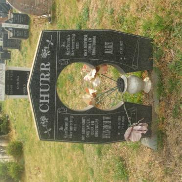 CHURR Heinrich Waldemar 1929-1999