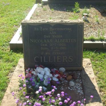 CILLIERS Nicolaas Albertus 1905-1961