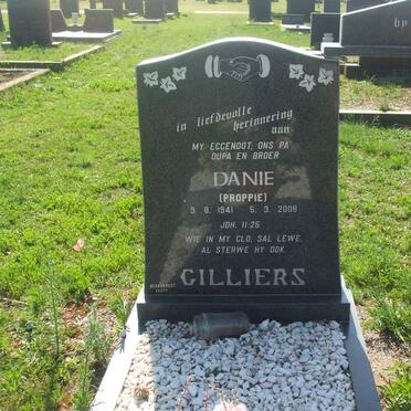 CILLIERS Danie 1941-2008
