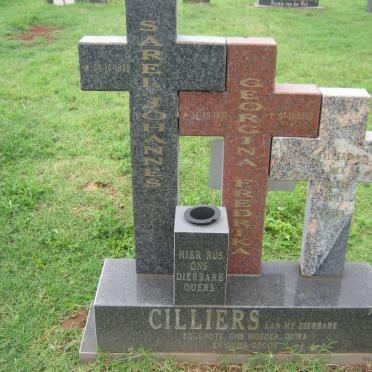 CILLIERS Sarel Johannes 1930- &amp; Georgina Fredrika 1937-2008