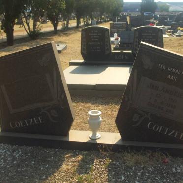 COETZEE Jan Andries 1917-1985