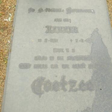 COETZEE Hannes 1921-1978