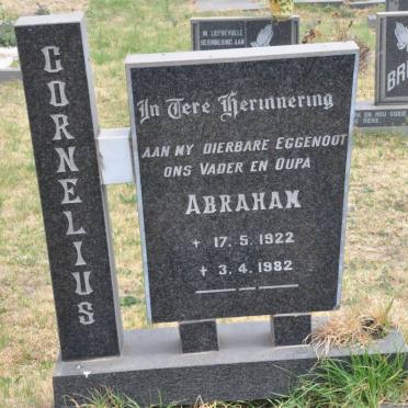 CORNELIUS Abraham 1922-1982