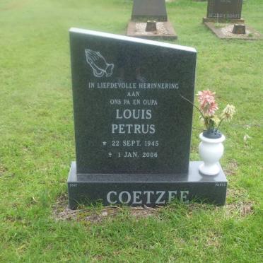 COETZEE Louis Petrus 1945-2006