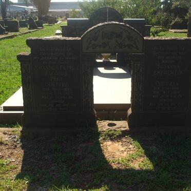 COETZEE Johannes Petrus Jacobus 1887-1962 &amp; Susanna Emerentia 1909-19?4