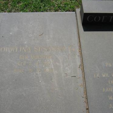 COETZER Jeremia Eksteen 1895-1966 &amp; Douwlina Susanna C. 1922-1986