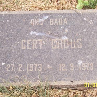 CROUS Gert 1973-1973