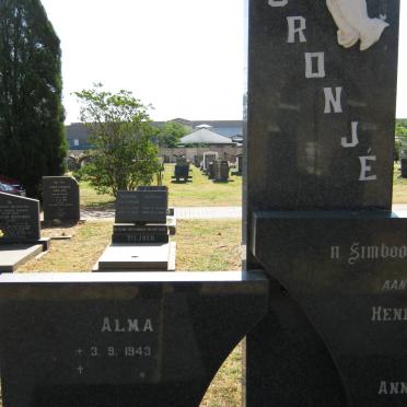 CRONJÉ Hendrik Lodewyk 1918-1983 &amp; Anna Margaretha 1919-2005