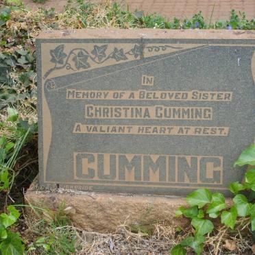 CUMMING Christina 