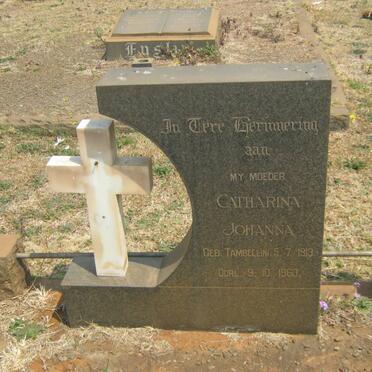 DULK Catharina Johanna, den nee TAMBELLINI 1913-1963