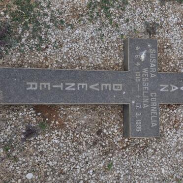 DEVENTER Susara Cornelia Wesselina, van 1918-1996