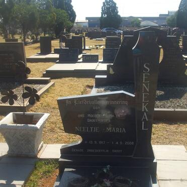 SENEKAL Neeltje Maria 1917-2008