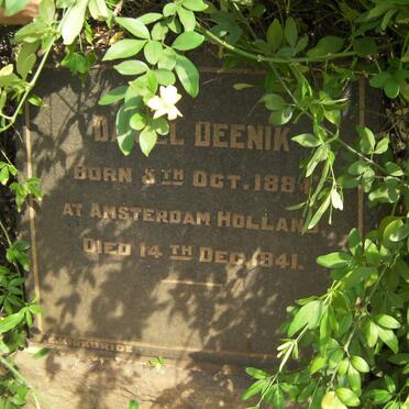 DEENIK Daniel 1884 -1941