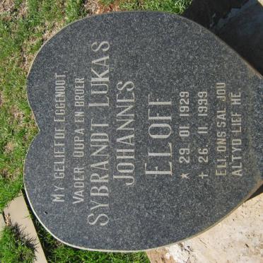 ELOFF Sybrandt Lukas Johannes 1929-1999