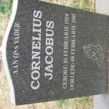 ENGELBRECHT Cornelius Jacobus 1924-2001