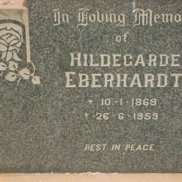 EBERHARDT Hildegarde 1869-1959