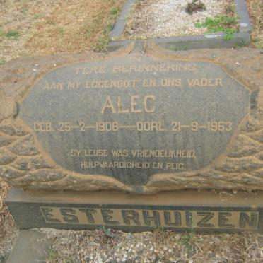 ESTERHUIZEN Alec 1906-1953