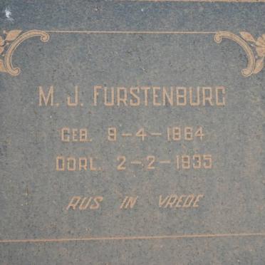 FURSTENBURG M.J. 1864-1935