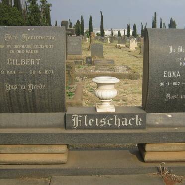 FLEISCHACK Gilbert 1891-1971 &amp; Edna Mabel 1912-1993