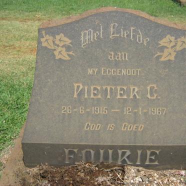 FOURIE Pieter C. 1915-1967