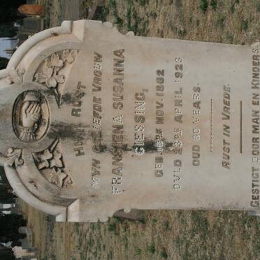 GIESSING Fransiena Susanna 1862-1923