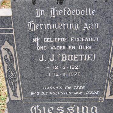 GIESSING J.J. 1921-1976