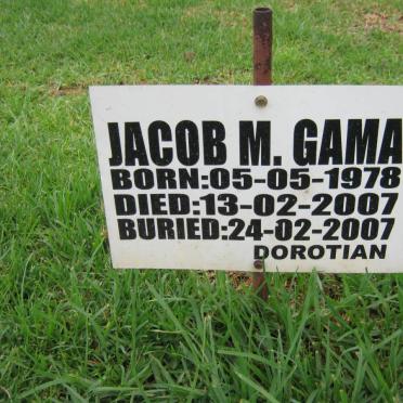 GAMA Jacob M. 1978-2007