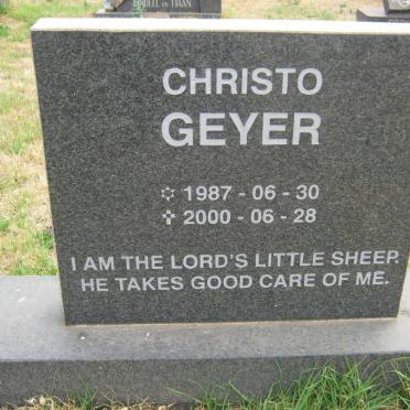 GEYER Christo 1987-2000