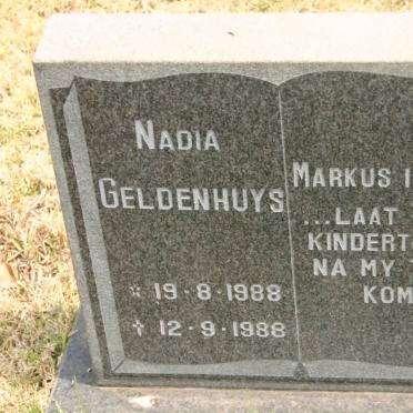 GELDENHUYS Nadia 1988-1988